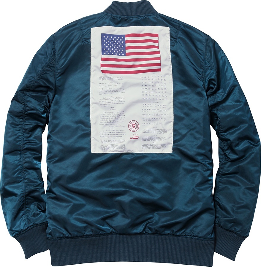 Blood Chit Reversible MA-1 view 3